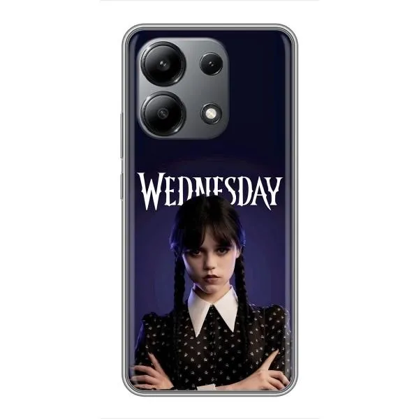 Чехол с принтом «Wednesday» для Xiaomi Redmi Note 13 (4G)