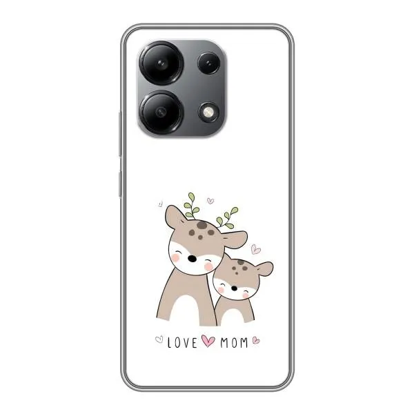 Чохол з принтом «Оленята мама і малюк» для Xiaomi Redmi Note 13 (4G) Чохол з принтом «Оленята мама і малюк» для Xiaomi Redmi Note 13 (4G)