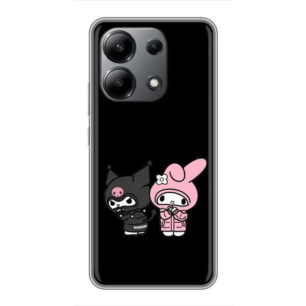 Чехол с принтом «Куроми и Мелоди» для Xiaomi Redmi Note 13 (4G)