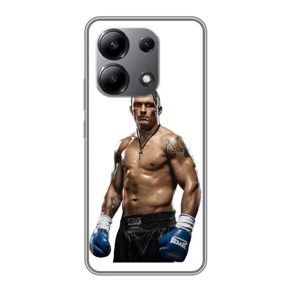 Чехол с принтом «Усик на белом» для Xiaomi Redmi Note 13 (4G)