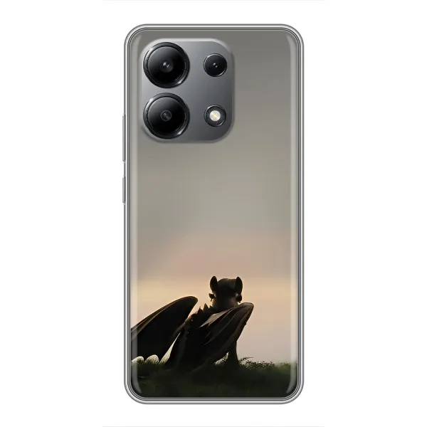 Чехол с принтом «Беззубик» для Xiaomi Redmi Note 13 (4G)