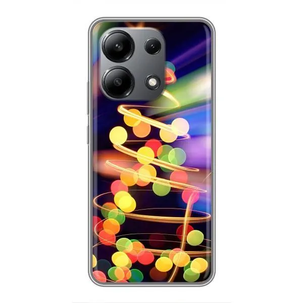 Чехол с принтом «Елка с гирлянд» для Xiaomi Redmi Note 13 (4G) Чехол с принтом «Елка с гирлянд» для Xiaomi Redmi Note 13 (4G)