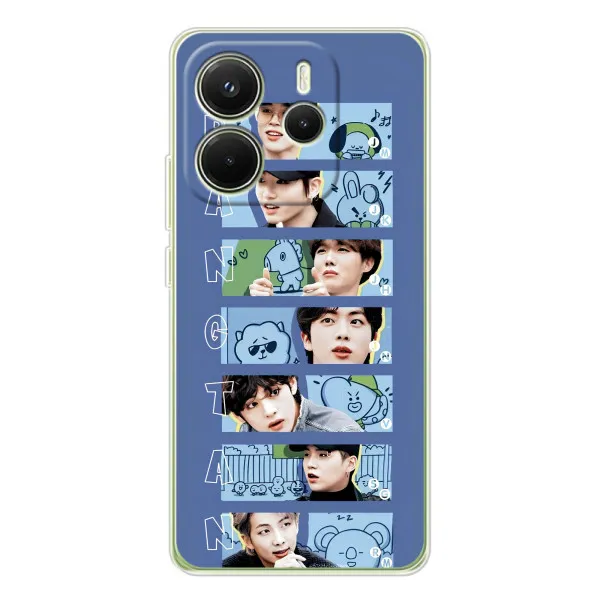 Чехол с принтом «Bangtan» для Xiaomi Redmi Note 14 4G (Global) Чехол с принтом «Bangtan» для Xiaomi Redmi Note 14 4G (Global)