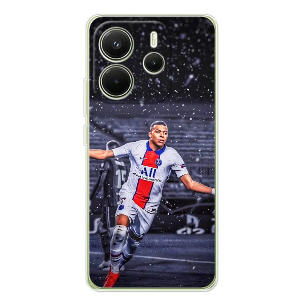 Чехол с принтом «Mbappe PSG» для Xiaomi Redmi Note 14 4G (Global)