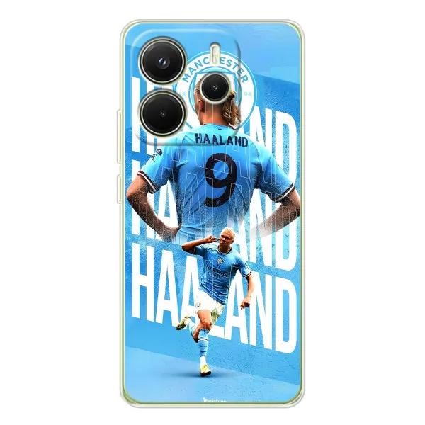 Чехол с принтом «Erling Haaland» для Xiaomi Redmi Note 14 4G (Global)