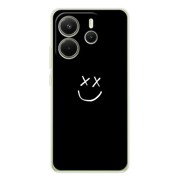 Чехол с принтом «Смайл» для Xiaomi Redmi Note 14 4G (Global)