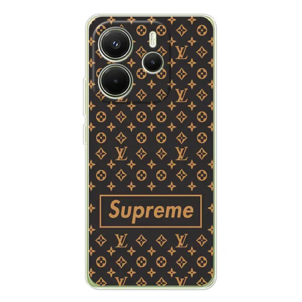 Чехол с принтом «Supreme LV» для Xiaomi Redmi Note 14 4G (Global) Чехол с принтом «Supreme LV» для Xiaomi Redmi Note 14 4G (Global)