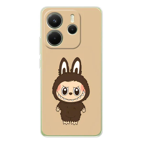 Чохол з принтом «Bored Ape в червоному» для Xiaomi Redmi Note 14 4G (Global)