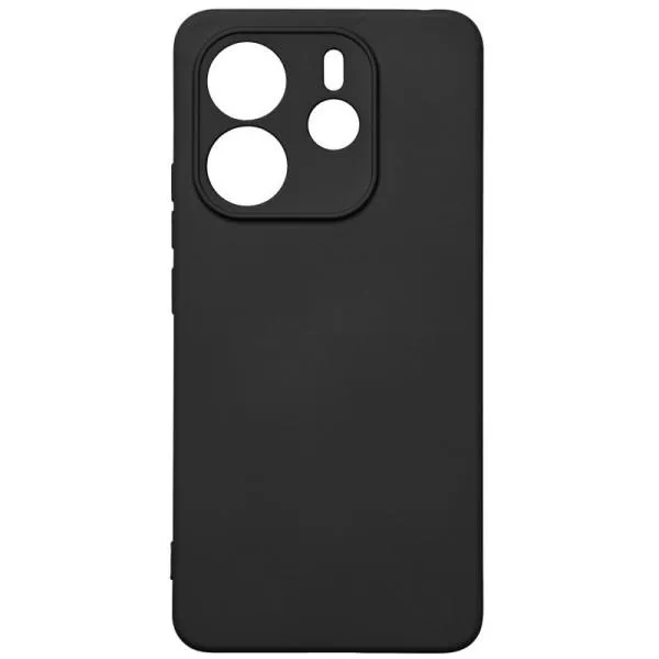 Чехол TPU Epik Black Full Camera для Xiaomi Redmi Note 14 4G (Int. version) — Черный — фото 1