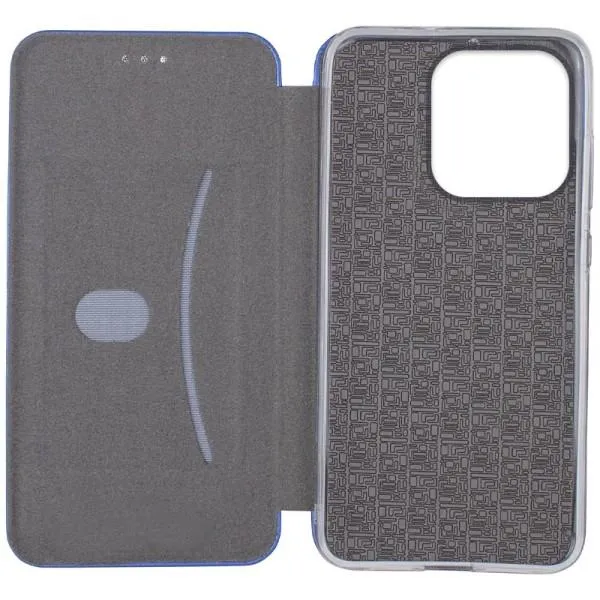 Шкіряний чохол-книжка Classy для Xiaomi Redmi Note 14 4G (Int. version) — Синій — фото 3 Шкіряний чохол-книжка Classy для Xiaomi Redmi Note 14 4G (Int. version) — Синій — фото 3