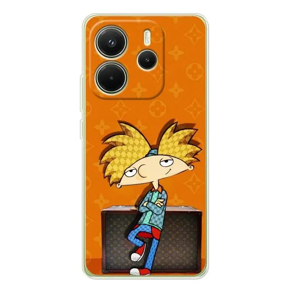 Чехол с принтом «Арнольд» для Xiaomi Redmi Note 14 4G (EU)