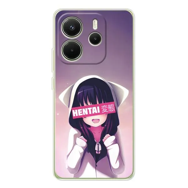 Чохол з принтом «Hentai chan» для Xiaomi Redmi Note 14 4G (EU)