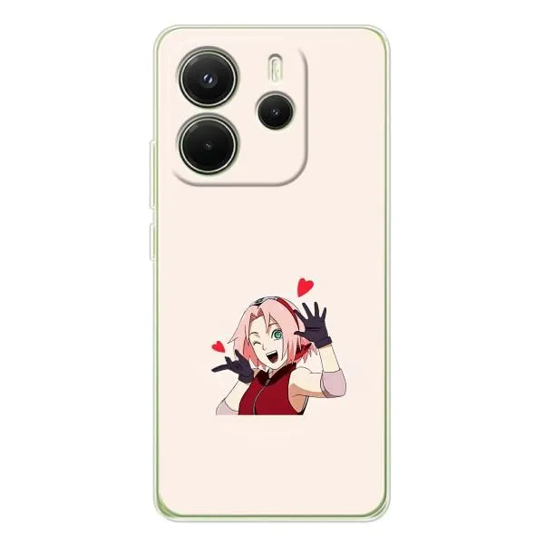 Чохол з принтом «Лайк Сакура» для Xiaomi Redmi Note 14 4G (EU)