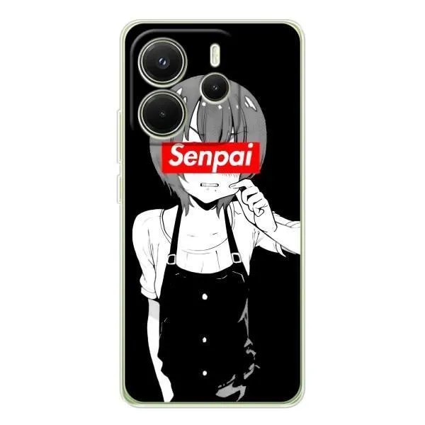 Чохол з принтом «Senpai» для Xiaomi Redmi Note 14 4G (EU)