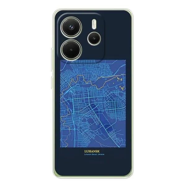 Чехол с принтом «Гуганск» для Xiaomi Redmi Note 14 4G (EU)
