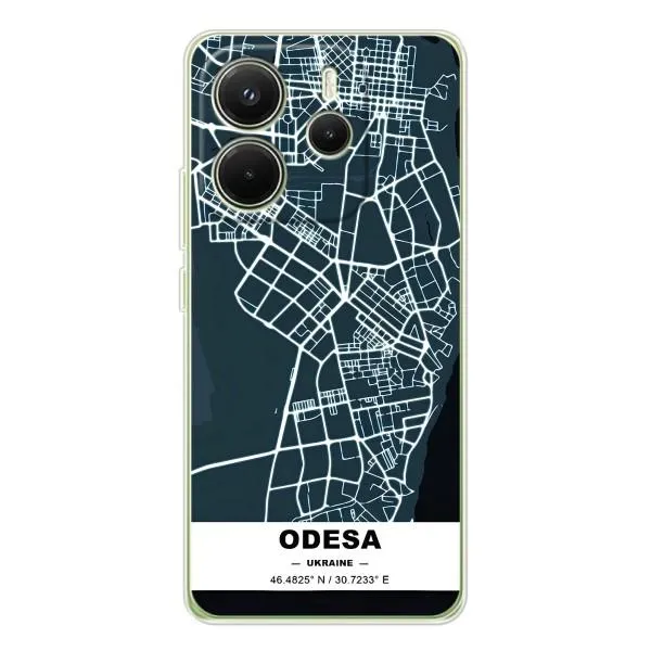 Чехол с принтом «Одесса» для Xiaomi Redmi Note 14 4G (EU)