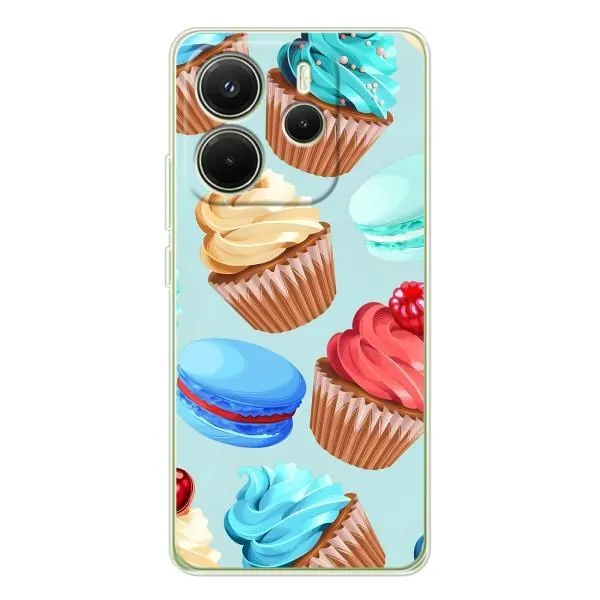 Чехол с принтом «Кексики» для Xiaomi Redmi Note 14 4G (EU)