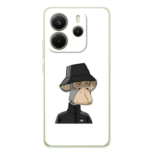 Чехол с принтом «обезьяна NFT Adidas» для Xiaomi Redmi Note 14 4G (EU)