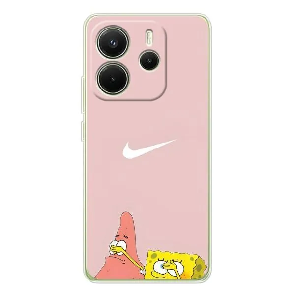 Чехол с принтом «Патрик и Губка» для Xiaomi Redmi Note 14 4G (EU) Чехол с принтом «Патрик и Губка» для Xiaomi Redmi Note 14 4G (EU)