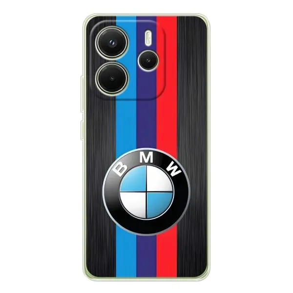 Чехол с принтом «Лого BMW» для Xiaomi Redmi Note 14 4G (EU)