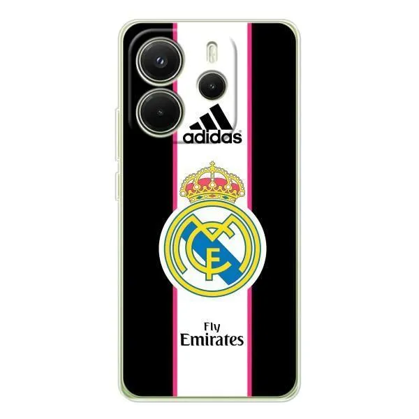Чехол с принтом «лого Real Madrid» для Xiaomi Redmi Note 14 4G (EU)