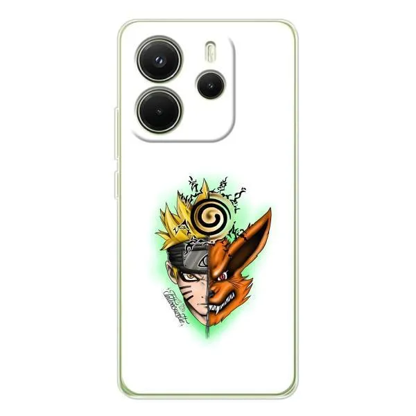 Чехол с принтом «Наруто Курама» для Xiaomi Redmi Note 14 4G (EU)