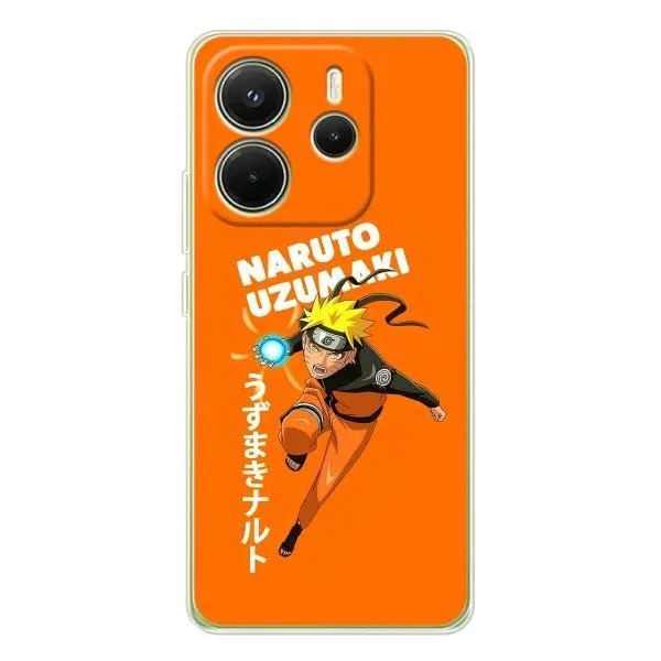 Чехол с принтом «Наруто узумаки» для Xiaomi Redmi Note 14 4G (EU)