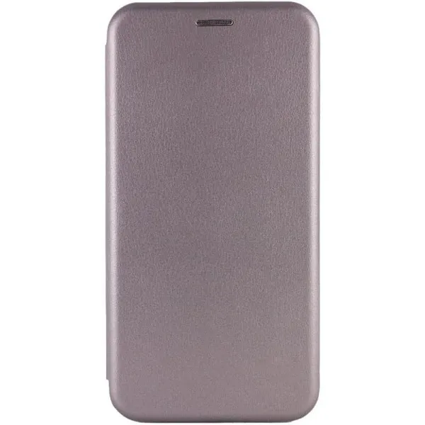 Кожаный чехол-книжка Classy для Xiaomi Redmi Note 14 5G — Серый — фото 1 Кожаный чехол-книжка Classy для Xiaomi Redmi Note 14 5G — Серый — фото 1