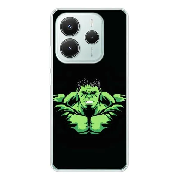 Чехол с принтом «Зелёный Халк» для Xiaomi Redmi Note 14 5G Чехол с принтом «Зелёный Халк» для Xiaomi Redmi Note 14 5G