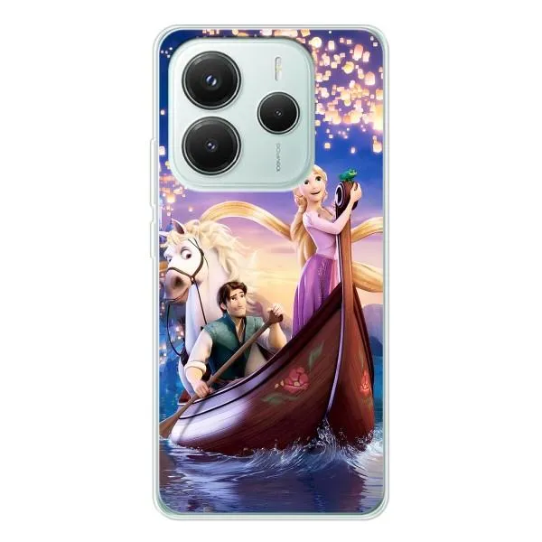 Чехол с принтом «Рапунцель и Флин» для Xiaomi Redmi Note 14 5G