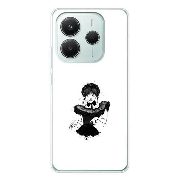 Чехол с принтом «танец Уэнздей» для Xiaomi Redmi Note 14 5G Чехол с принтом «танец Уэнздей» для Xiaomi Redmi Note 14 5G
