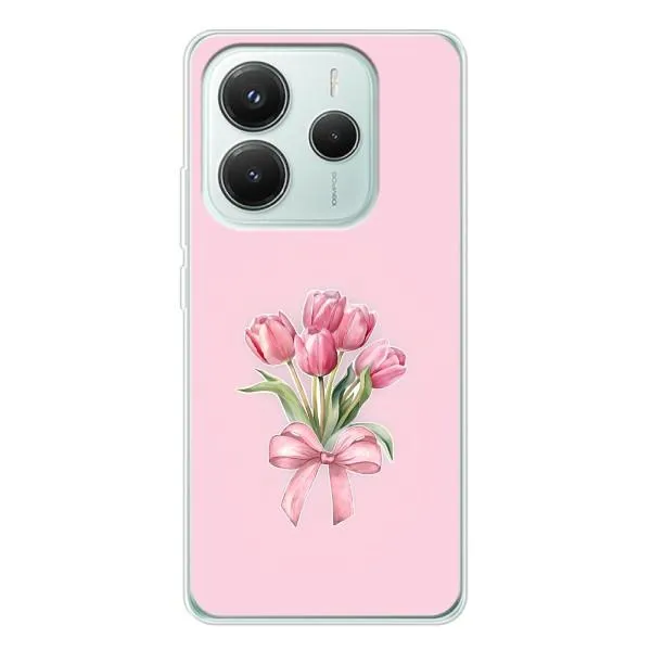 Чехол с принтом «Букет цветов» для Xiaomi Redmi Note 14 5G