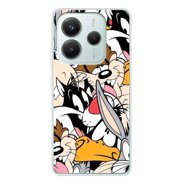 Чохол з принтом «Looney Tunes» для Xiaomi Redmi Note 14 5G