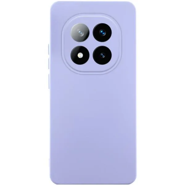 Чохол Silicone Cover Lakshmi Full Camera (AAA) для Xiaomi Redmi Note 14 Pro 5G — Бузковий — фото 1