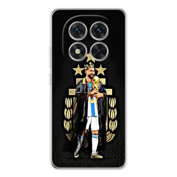 Чехол с принтом «Месси Король» для Xiaomi Redmi Note 14 Pro 5G