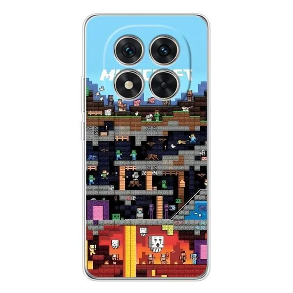Чехол с принтом «фон Minecraft» для Xiaomi Redmi Note 14 Pro 5G Чехол с принтом «фон Minecraft» для Xiaomi Redmi Note 14 Pro 5G