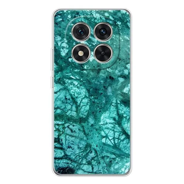 Чохол з принтом «Зелений мрамор» для Xiaomi Redmi Note 14 Pro 5G