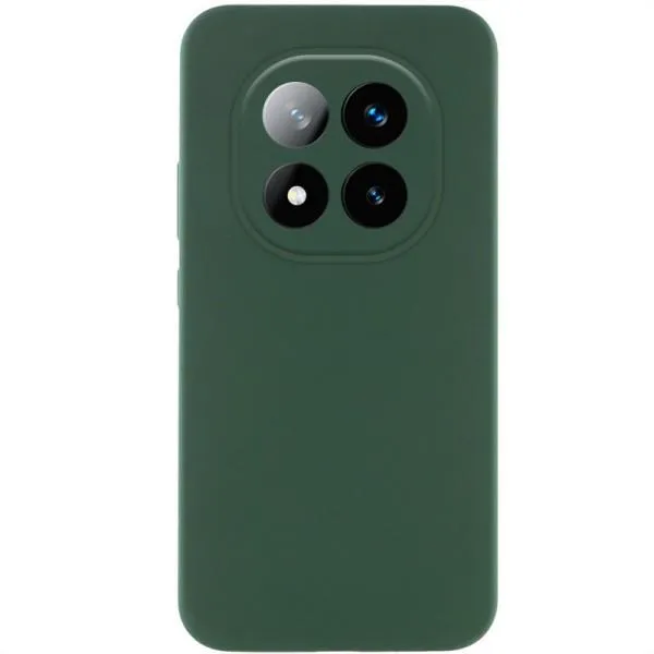 Чехол Silicone Cover Lakshmi Full Camera (AAA) для Xiaomi Redmi Note 14 Pro+ — Зеленый — фото 1