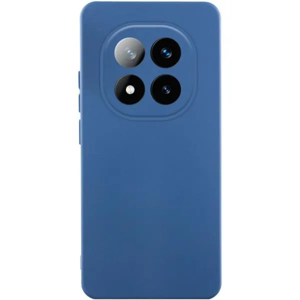 Чохол Silicone Cover Lakshmi Full Camera (AAA) для Xiaomi Redmi Note 14 Pro+ — Синій