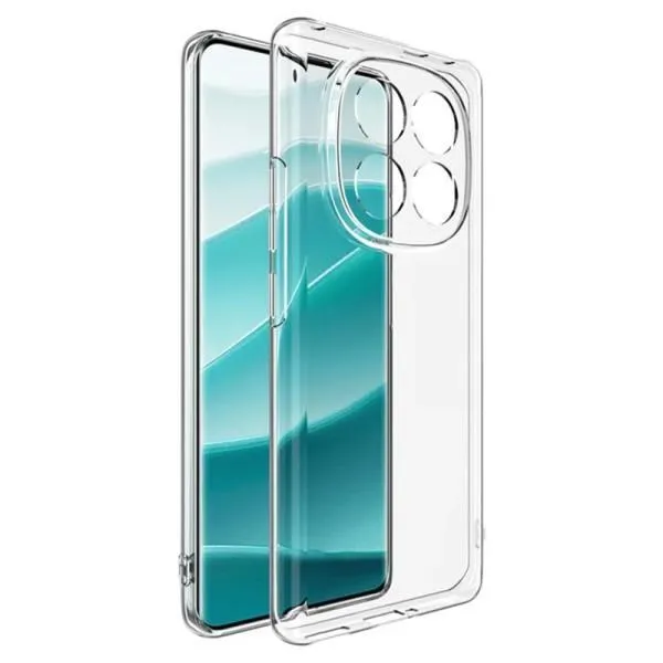 TPU чехол Epic Transparent 1,5mm для Xiaomi Redmi Note 14 Pro+ 5G — Прозрачный — фото 1