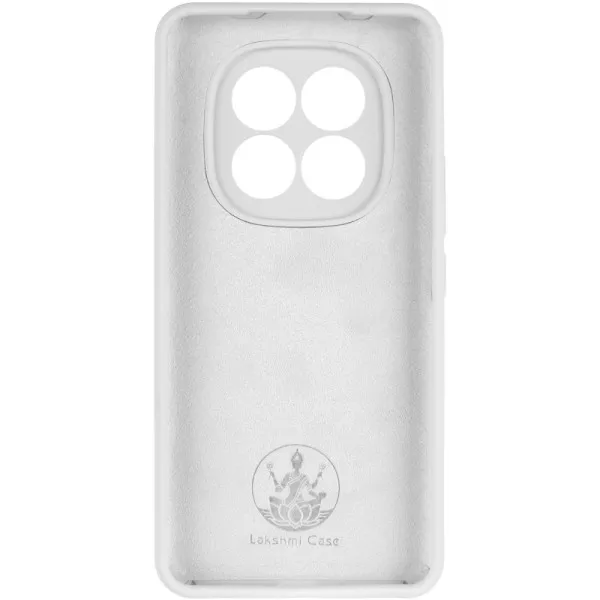 Чохол Silicone Cover Lakshmi Full Camera (AAA) для Xiaomi Redmi Note 14 Pro+ — Білий — фото 3