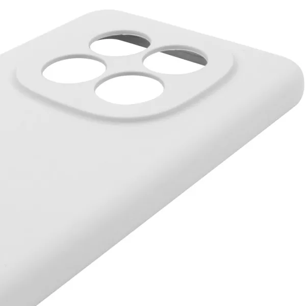 Чохол Silicone Cover Lakshmi Full Camera (AAA) для Xiaomi Redmi Note 14 Pro+ — Білий — фото 4