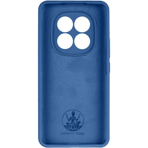 Чохол Silicone Cover Lakshmi Full Camera (AAA) для Xiaomi Redmi Note 14 Pro+ — Синій — фото 2