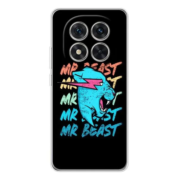 Чохол з принтом «logo Mr beast» для Xiaomi Redmi Note 14 Pro Plus