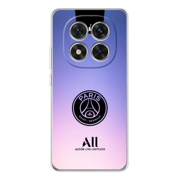 Чехол с принтом «лого PSG» для Xiaomi Redmi Note 14 Pro Plus