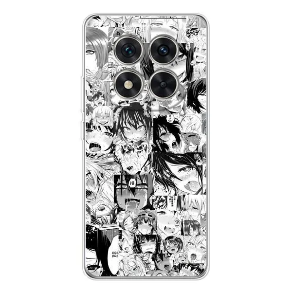 Чохол з принтом «Ahegao manga» для Xiaomi Redmi Note 14 Pro Plus