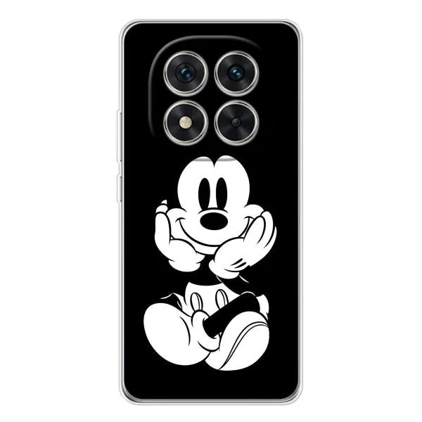 Чохол з принтом «Маус на чорному» для Xiaomi Redmi Note 14 Pro Plus Чохол з принтом «Маус на чорному» для Xiaomi Redmi Note 14 Pro Plus
