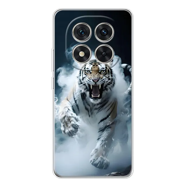 Чехол с принтом «Белый тигр в дыму» для Xiaomi Redmi Note 14 Pro Plus Чехол с принтом «Белый тигр в дыму» для Xiaomi Redmi Note 14 Pro Plus
