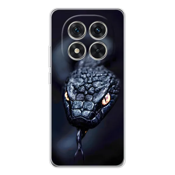 Чехол с принтом «Черная змея» для Xiaomi Redmi Note 14 Pro Plus Чехол с принтом «Черная змея» для Xiaomi Redmi Note 14 Pro Plus