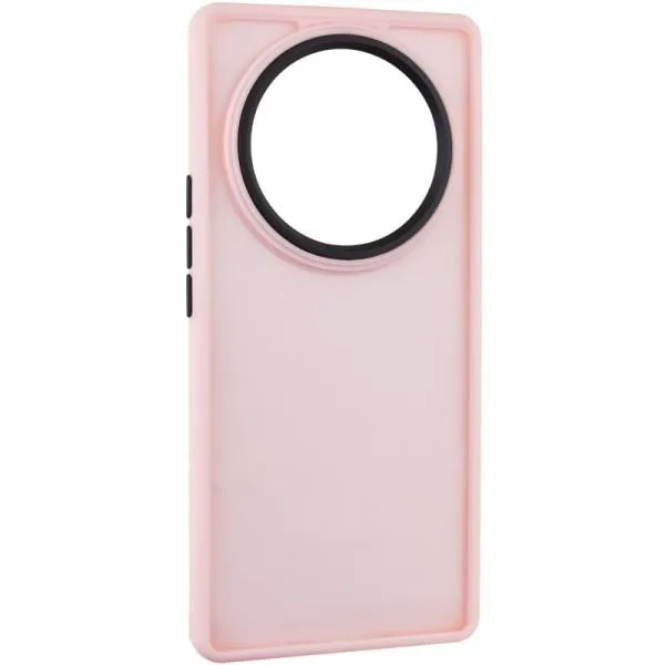 Чохол TPU+PC Lyon Frosted для Xiaomi Redmi Note 14 Pro 4G — Рожевий — фото 1